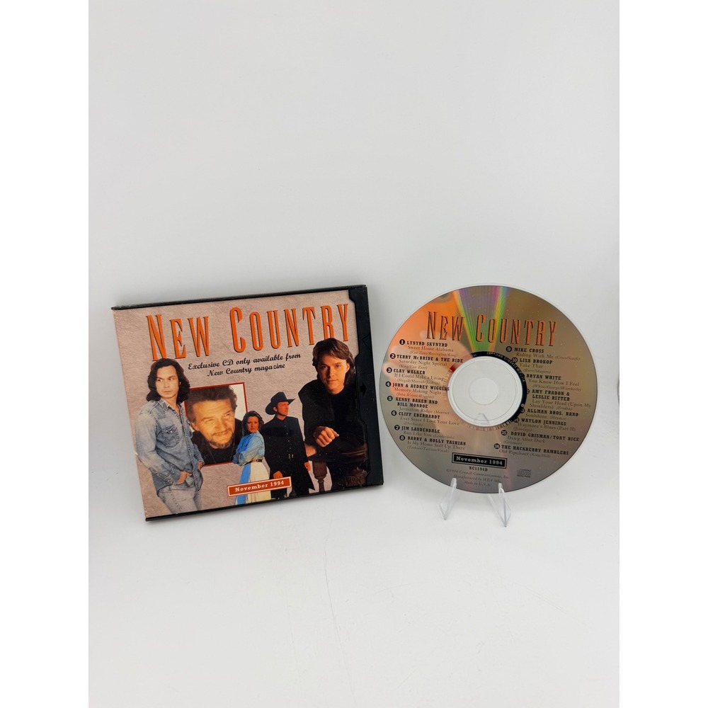 New Country November 1994 CD Compilation Lynyrd Skynyrd Allman Brothers NC1194D